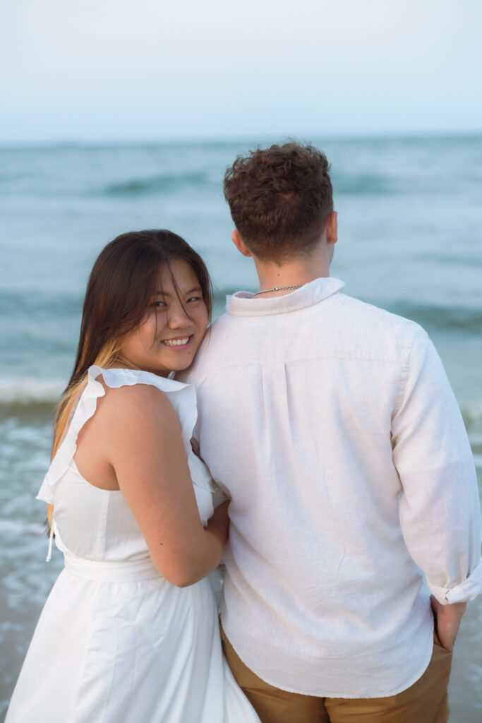 Josie Rene Photography Hampton Roads - Photos of couple on a beach
